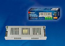Блок питания для светодиодной ленты Uniel 12В UET-VAS-200A20 16,5А 200Вт IP20 222x68x40мм картинка 